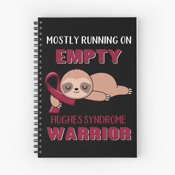 Item preview, Mostly Running On Empty Hughes Syndrome Warrior designed and sold by Brad-FI.