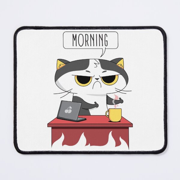 Item preview, Morning cat designed and sold by BonsaidoPoh.