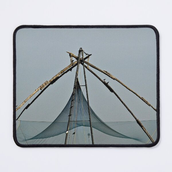 Item preview, Traditional Chinese Fishing Net and birds, Cochin, India  designed and sold by worldways.