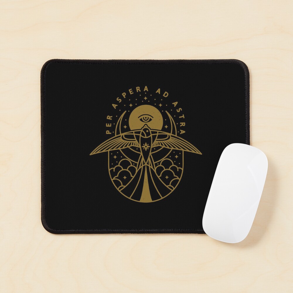 Per Aspera Ad Astra Mouse Pad