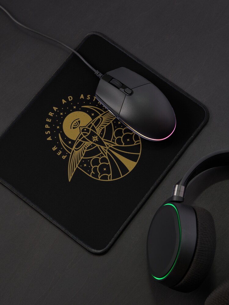Alternate view of Per Aspera Ad Astra Mouse Pad