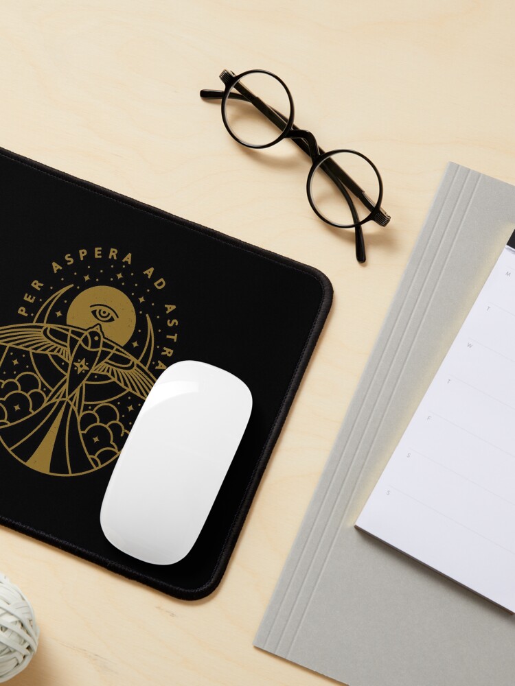 Alternate view of Per Aspera Ad Astra Mouse Pad