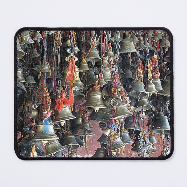 Item preview, Colorful Indian Hanging Prayer Bells, India designed and sold by worldways.