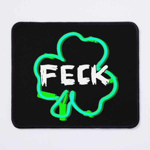 Item preview, Feck St Paddys Day Irish Shamrock designed and sold by badlydrawnbabe.