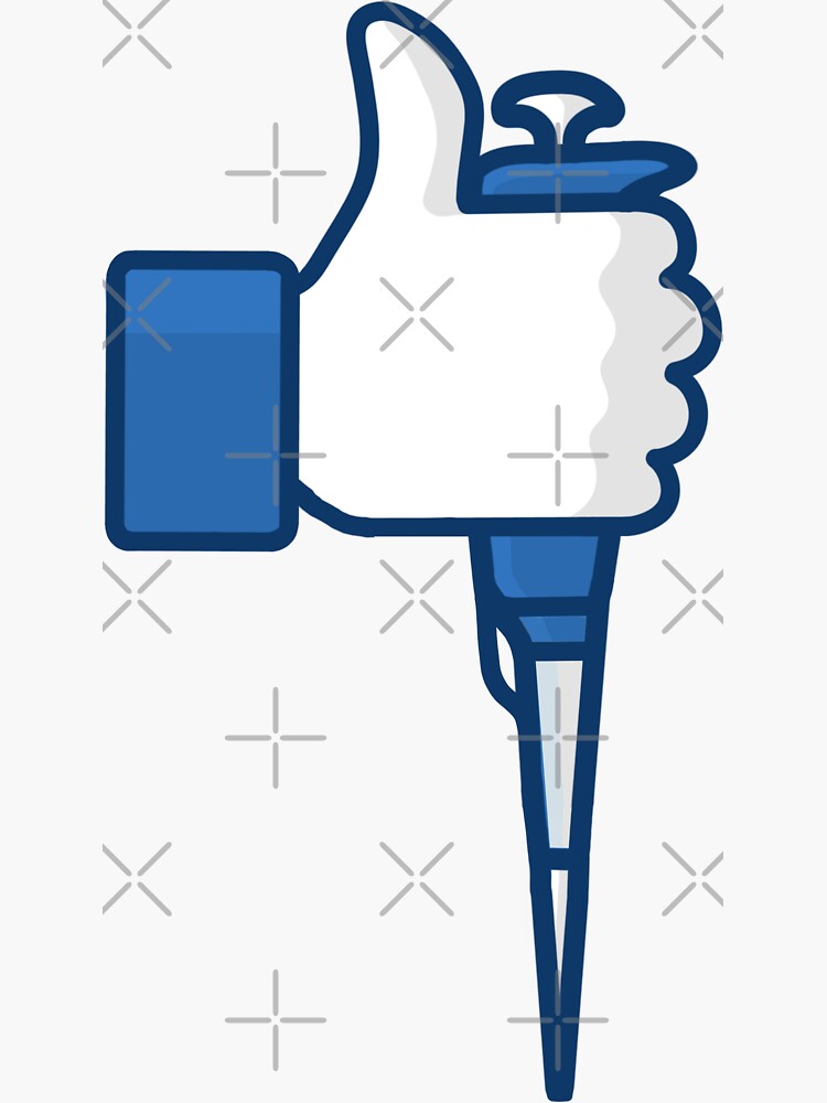 "Thumbs Up for Science! Pipette" Sticker for Sale by TrailMixArt