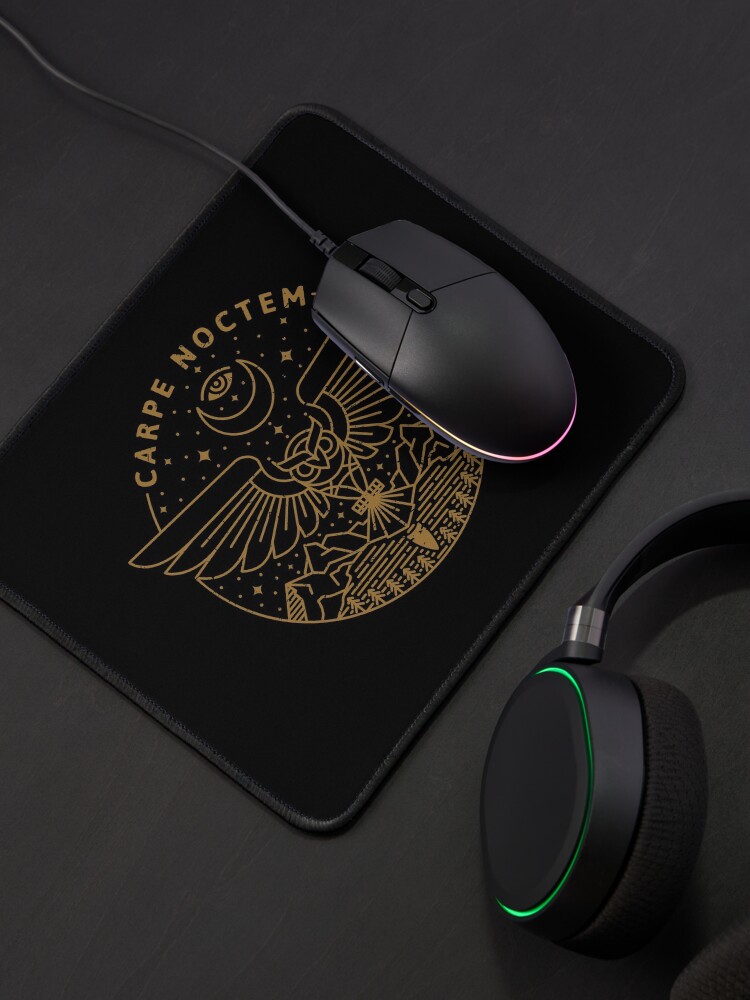Alternate view of Carpe Noctem Mouse Pad
