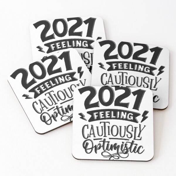 Item preview, 2021 feeling cautiously optimistic designed and sold by trip of a lifestyle.