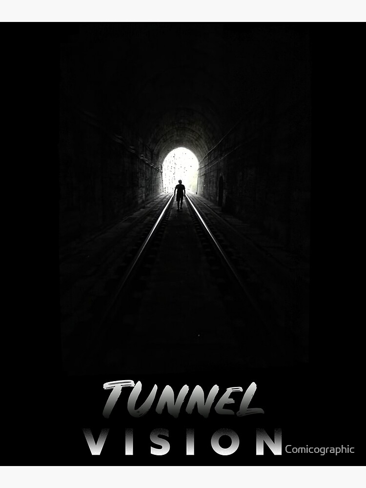 "Tunnel Vision 4.0" Poster for Sale by Comicographic Redbubble