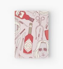hot sauce + dissection tools (izombie) Hardcover Journal