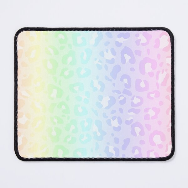 Item preview, Ultra Pastel Rainbow and White Spots Leopard Print designed and sold by Bumblefuzzies.