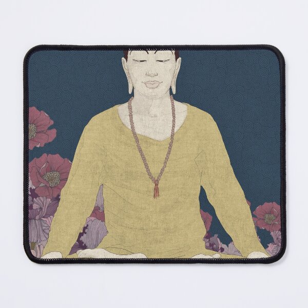 Item preview, Buddha and Flowers designed and sold by vrojart.