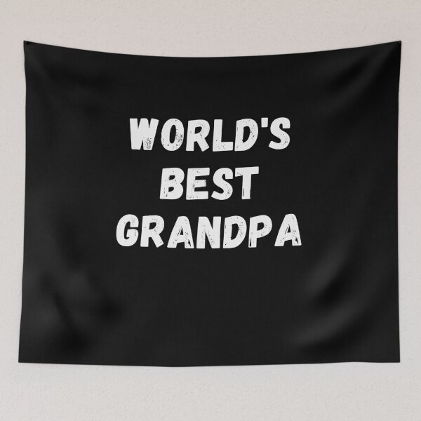 Item preview, World's Best Grandpa - Cool Grandfather Gift Design Idea For Grandparents designed and sold by GhaliSmith.