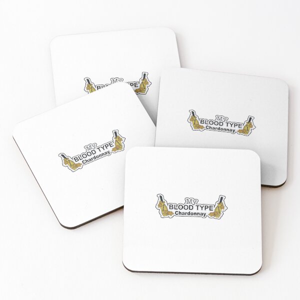 Item preview, MY BLOOD TYPE IS CHARDONNAY designed and sold by cgullart.