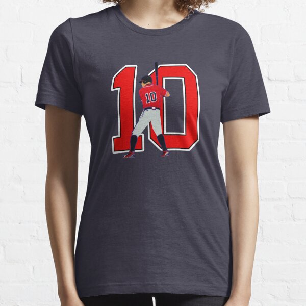 Chipper Jones #10 Atlanta Braves Black t-shirt Fathers Day Gift T-Shirt
