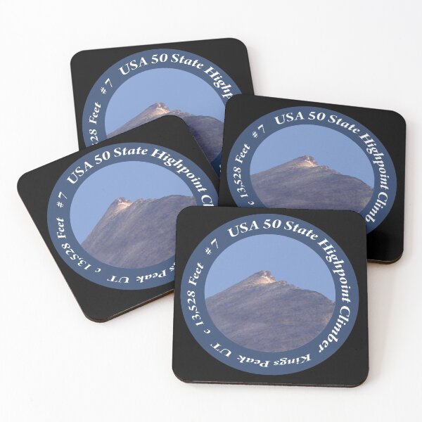 Item preview, Kings Peak UT 7 of 50 States Highpoint Climbers  designed and sold by janraydesigns.
