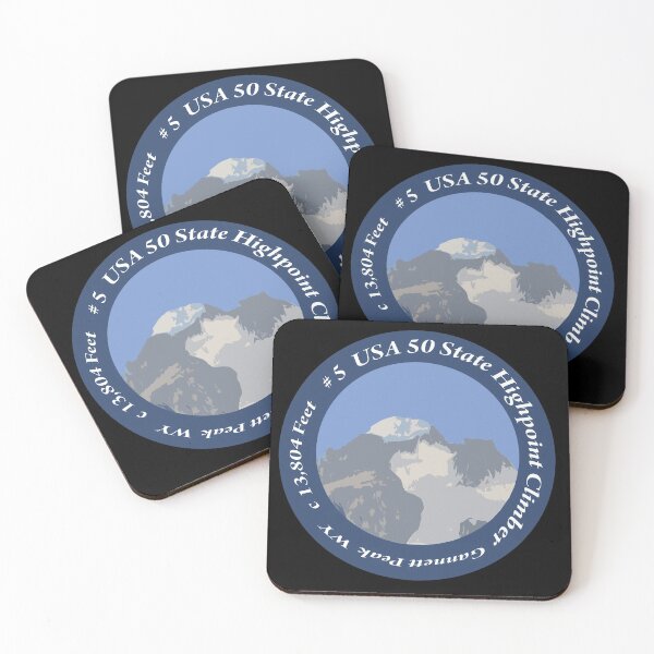 Item preview, Gannet Peak WY 5 of 50 States Highpoint Climbers  designed and sold by janraydesigns.