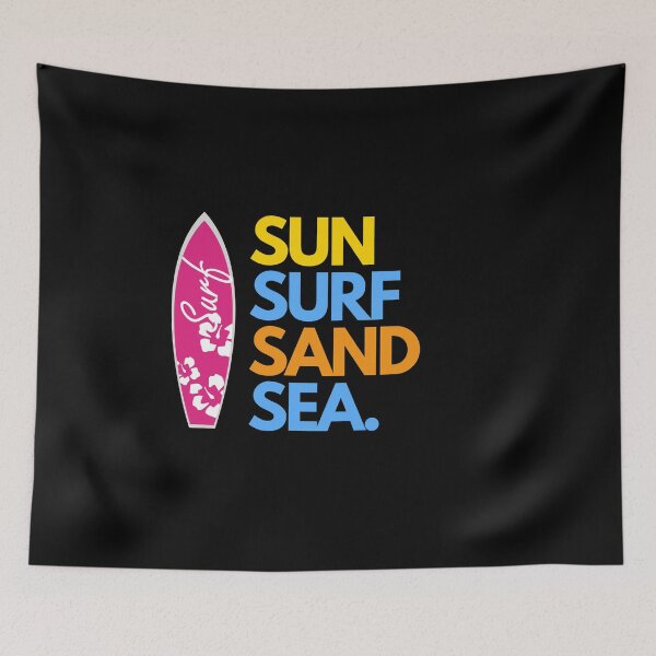 Item preview, Sun, Surf, Sand, Sea - Surfer Girl designed and sold by T1337.
