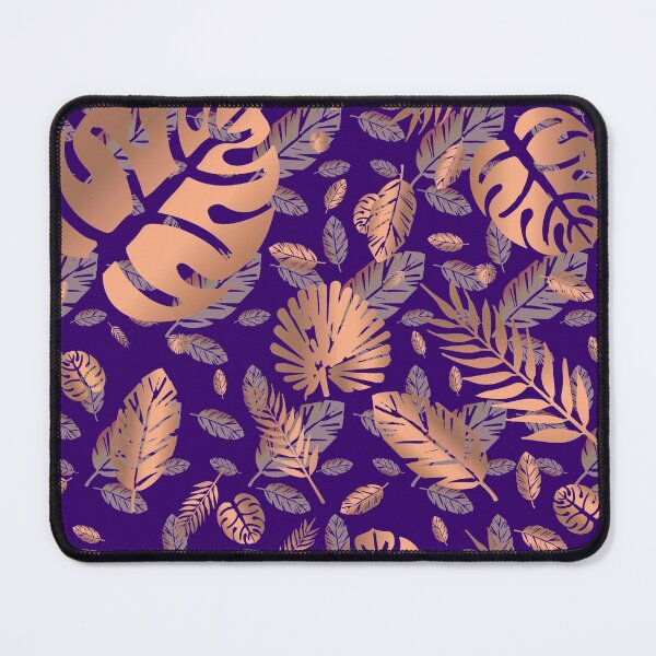 Item preview, Golden Rose Tropical Leaves designed and sold by Nobiya.