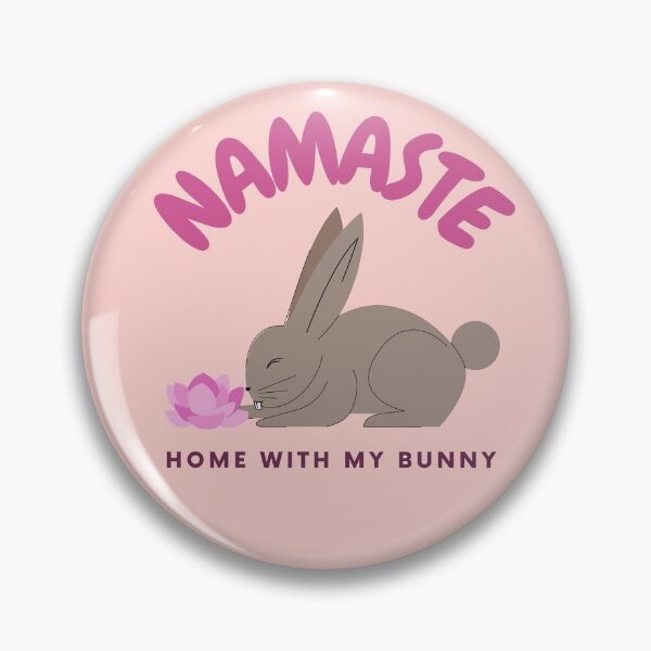Item preview, Namaste home with my bunny designed and sold by Designforoz.