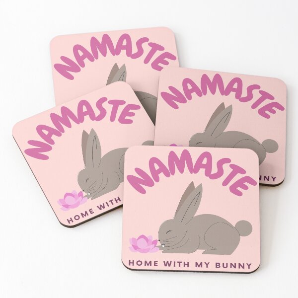 Item preview, Namaste home with my bunny designed and sold by Designforoz.