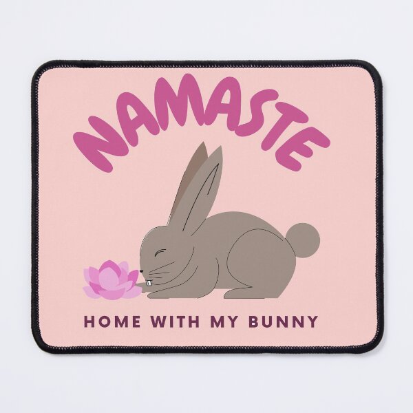 Item preview, Namaste home with my bunny designed and sold by Designforoz.