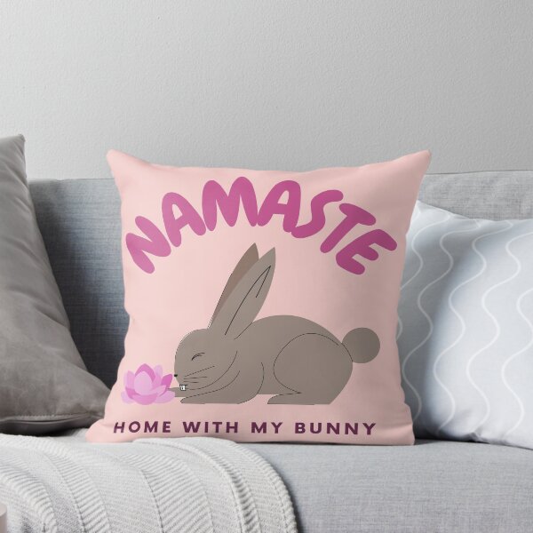 Item preview, Namaste home with my bunny designed and sold by Designforoz.