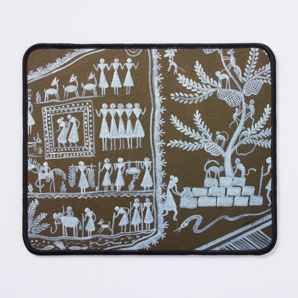 Item preview, Saura Painting Graffiti, Tribal Art, Odisha, India  designed and sold by worldways.