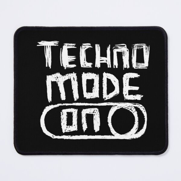 Item preview, Modo tecno activado para más música tecno designed and sold by badlydrawnbabe.