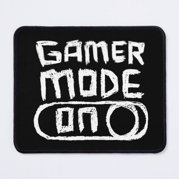 Item preview, Gamer Mode ON for Gamers and Gaming designed and sold by badlydrawnbabe.