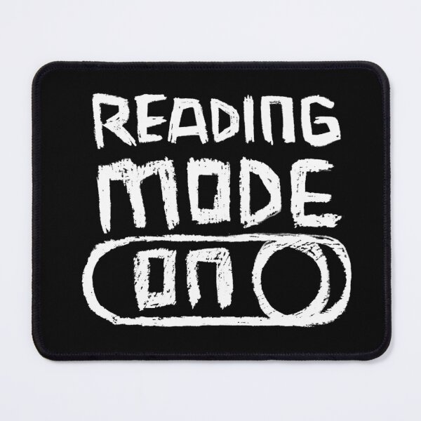 Item preview, Reading Mode ON for Book Obsessed designed and sold by badlydrawnbabe.