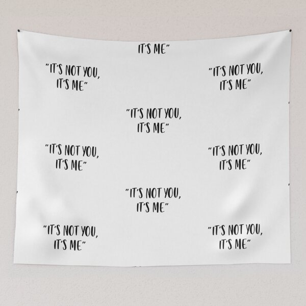 Item preview, I'ts Not You, It's Me - White Lie Party designed and sold by johnta17.