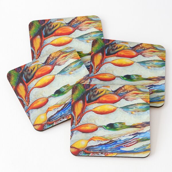 Item preview, Algas en la arena designed and sold by SueHolmArt.