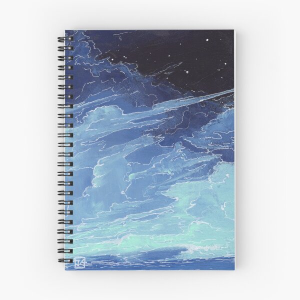 Item preview, Cloudy Alaskan Night Sky designed and sold by djamorartworks.