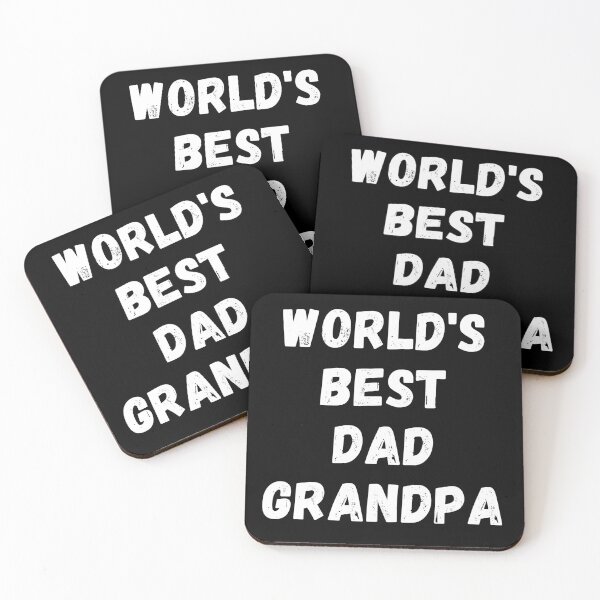 Item preview, World's Best Dad Grandpa - Funny Cool Grandfather Daddy Gift Design Idea For Grandparents designed and sold by GhaliSmith.