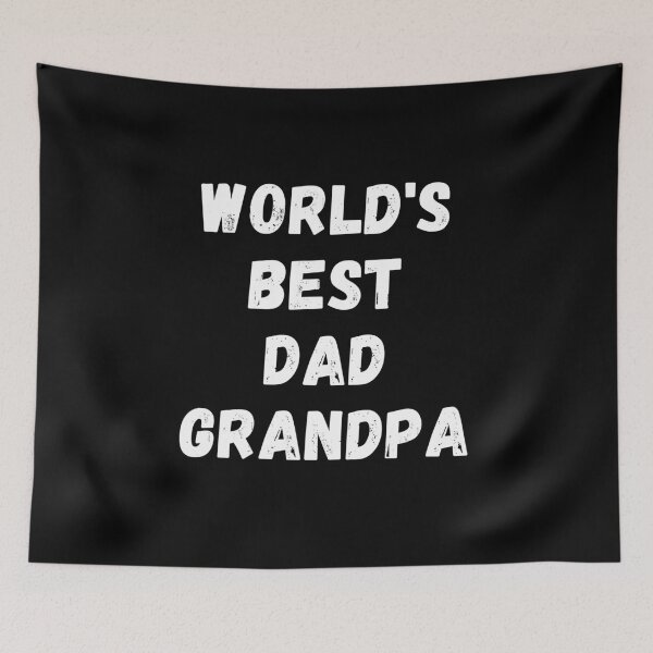 Item preview, World's Best Dad Grandpa - Funny Cool Grandfather Daddy Gift Design Idea For Grandparents designed and sold by GhaliSmith.