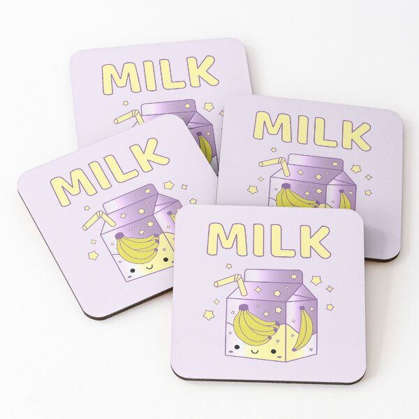 Item preview, Kawaii Banana Milk Box  designed and sold by StarsForgers.