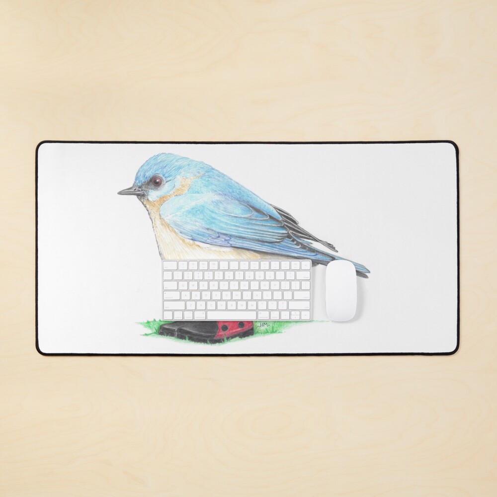 Item preview, Desk Mat designed and sold by JimsBirds.