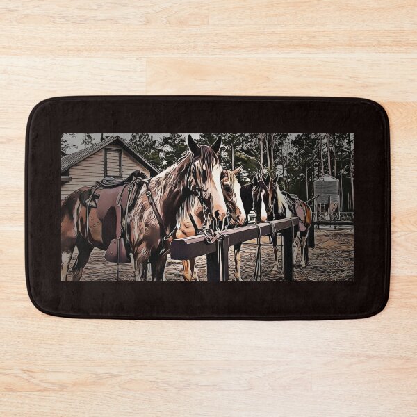 Item preview, Down on the Horse farm. Let's go for a ride! designed and sold by Crobin1961.