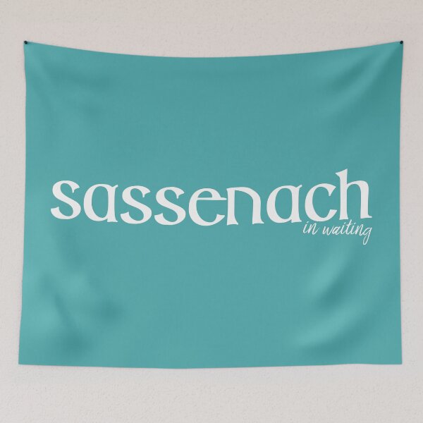 Item preview, Sassenach in Waiting - White designed and sold by PickleStarScrap.