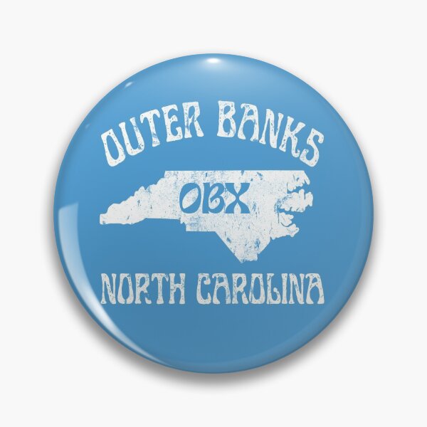Item preview, Outer Banks North Carolina OBX State Map Shirt Stickers designed and sold by Pittsburgh 412 Steel City Yinzers.
