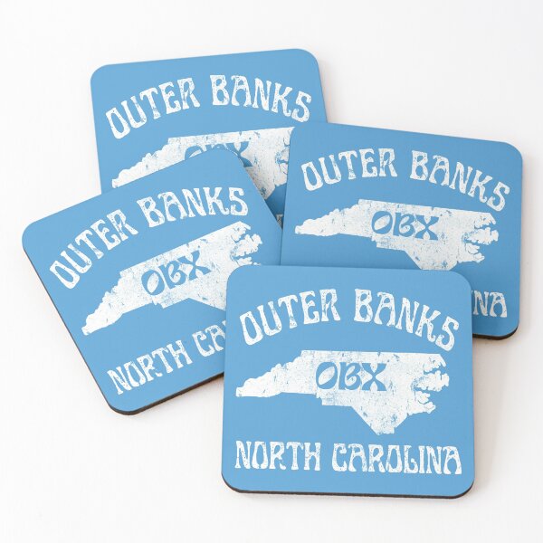 Item preview, Outer Banks North Carolina OBX State Map Shirt Stickers designed and sold by Pittsburgh 412 Steel City Yinzers.