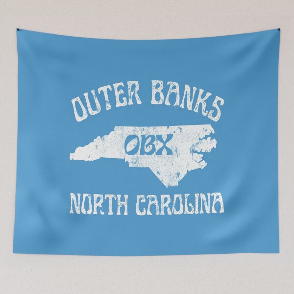 Item preview, Outer Banks North Carolina OBX State Map Shirt Stickers designed and sold by Pittsburgh 412 Steel City Yinzers.