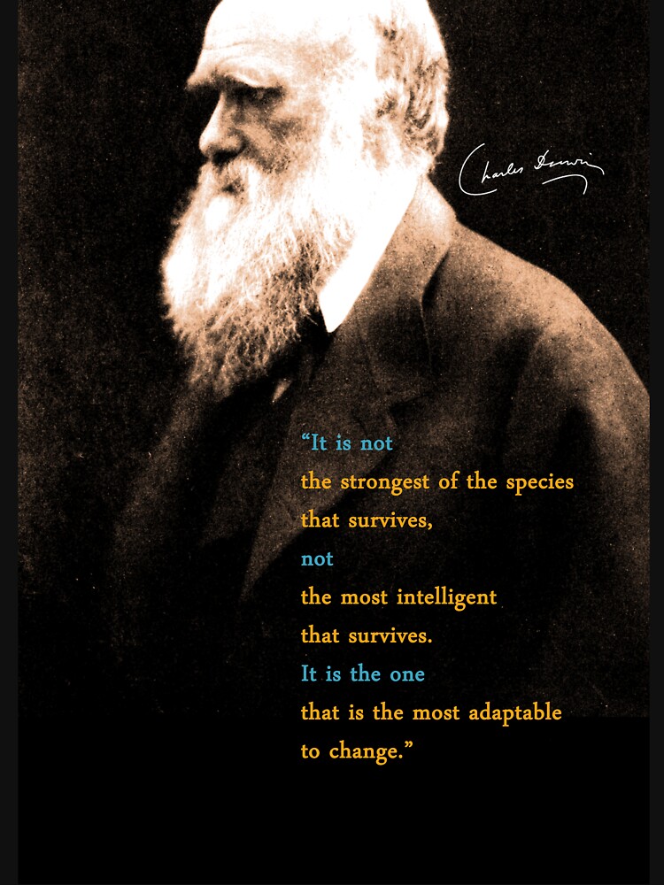 Charles Darwin Quote 3 by pahleeloola