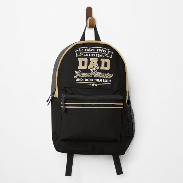 Item preview, I Have Two Titles: DAD & Funeral Director designed and sold by NoBonesLife.