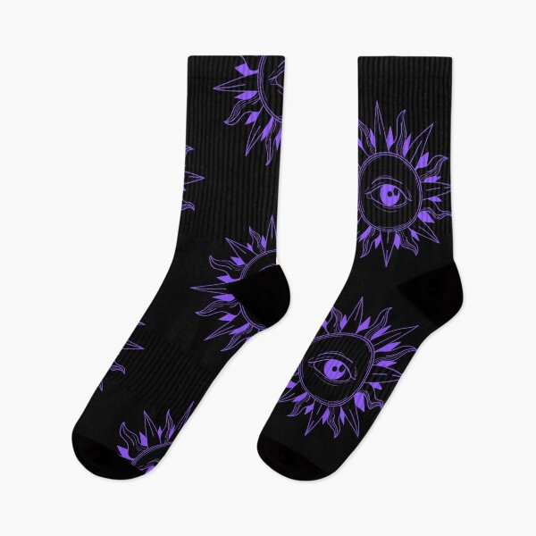 Item preview, The Third Eye Of Wisdom Purple Line Drawing Design designed and sold by EarthArtDesigns.