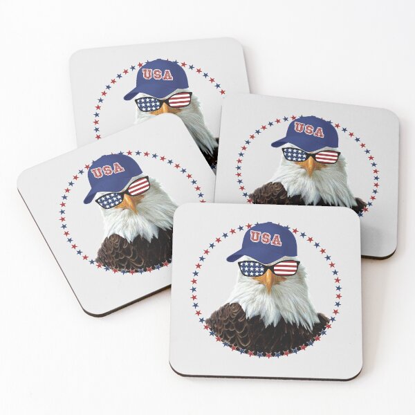 Item preview, Sunglasses USA Cap Bold Eagle   designed and sold by StarsForgers.