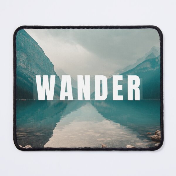 Item preview, MerchHaus - WANDER Camping/Travel/ Hiking Into The Mountains Design designed and sold by MerchHaus.