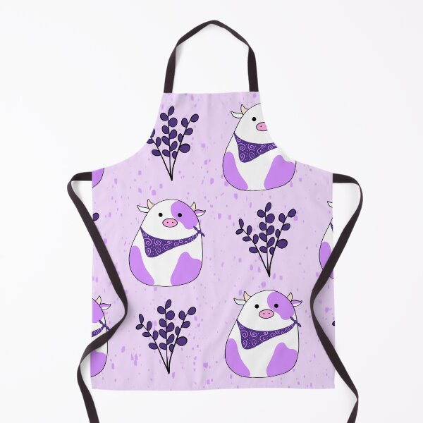 Item preview, Purple Cow and Lavender Print designed and sold by KaitLouise.