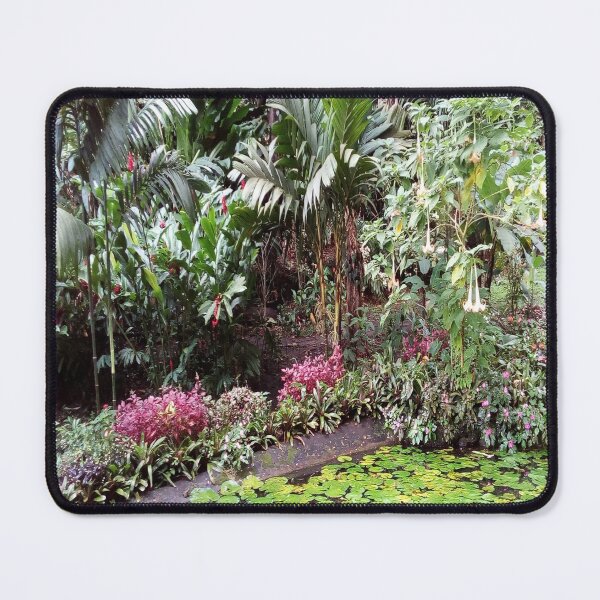 FIJI Islands Paradise Garden Mouse Pad