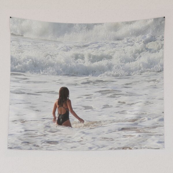 Item preview, Breaking wave and girl designed and sold by Anna Lemos.